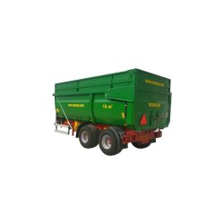 R 120 TAHK Benne agricole à tandem monocoque - Romsan - capacité de 12 000 kg