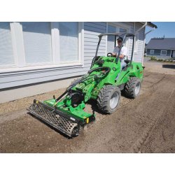 Fraise niveleuse modèle 1700 - avant - largeur 1550 mm, profondeur 0-160 mm, référence A21431