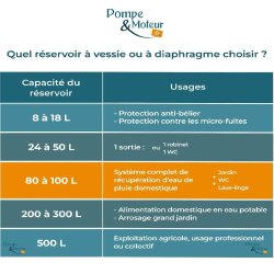 Kit Complet Ballon Surpresseur à Vessie Varem Vertical 500l - 1''1/4