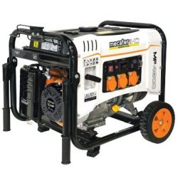 Mf4800 - Groupe électrogène Mecafer - 4400W, autonomie 8h, voltmètre multifonction
