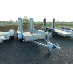 Remorque porte engin humbaur 3,5t, 3m - 2 essieux