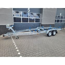 7m-2m20 2x1800kg - 3500 kg - VLEMMIX - Remorque Porte-Bateau