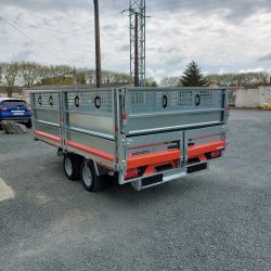 Brian James Tipper Benne Basculante - 4,00 m × 2,00 m - 2024 - PTAC 3500 kg