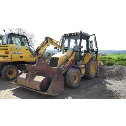 Tractopelle new holland b 110 ba