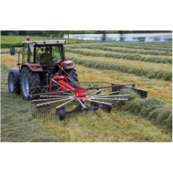 Andaineur monorotor MF RK 451 TR - Massey Ferguson - Attelage traîné - Largeur 4,5 m