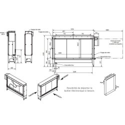 Adiabox NFG 12 000 S - Rafraîchisseur par évaporation - Adexsi - Débit d'air maximum : 3 500 m3/h