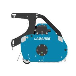 GE III Broyeur Forestier - Lagarde - Déport Manuel de 500 mm avec Attelage Modulable