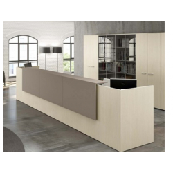 Banque d'accueil contemporaine FUNNY - Éclairée LED, design moderne et personnalisable