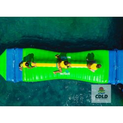Nouveauté - Module Balance Bar L Wibit - parcours aqualudique gonflable de 3,60 m