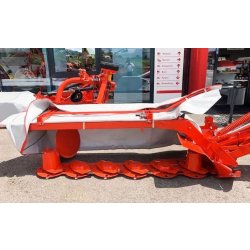 Faucheuse à disques KUHN GMD 240 - largeur de coupe 2,40 m - relevage hydraulique - 6 disques