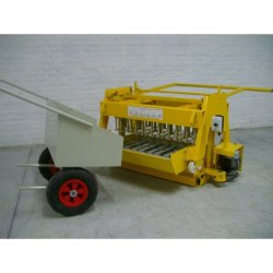 Pondeuse à parpaing manuelle pour  la réalisation des blocs de longueur 40cm et 50 cm - TOUTAGGLO