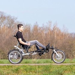 Tricycle de sport sans guidon réglable pour personne hémiplégique van raam
