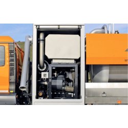 Koks Multivac - Hydrocureur avec blower - 50 m de tuyau haute pression sur enrouleur électrique - Vannes chauffées - ATEX 2 600 m3/h
