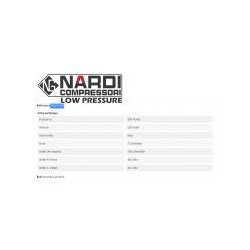 Compresseur Silverstone 2 100L/mn - Nardi Compressori - cuve 5L - 220V - monocylindre basse pression