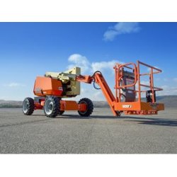 Nacelle élévatrice articulée - essieu oscillant, contrôle antipatinage et générateur diesel intégré