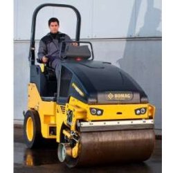 Rouleaux tandem vibrants articulés Bomag BW 120 AC 5 - 1,8 à 3 tonnes - moteur Kubota
