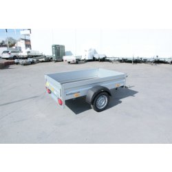 Remorque sans frein Humbaur HA 752113 - bâche plate ou haute, alu et acier - 1376 kg