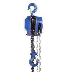 Palan manuel à chaîne TOR HSZ - 1 tonne, 3 mètres de hauteur de levage, Référence 101131