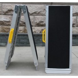 Rampe Ergo Easy pliable 183 cm - aluminium renforcé - largeur 72 cm - charge 300 kg