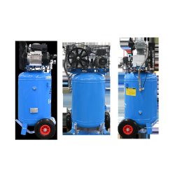 Compresseur à piston sur cuve verticale de 110 litres - 1,8 kW / 2.5 CV / 230 V