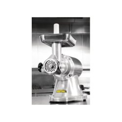 Hachoir à viande professionnel Buffalo - usage intensif - 250 kg/heure - 230 V - acier inoxydable AISI 304