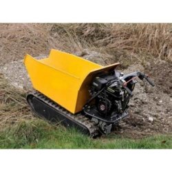 MINI DUMPER CHENILLES 500KG BENNAGE HYDRAULIQUE 9CH - BROUETTE TRANSPORTEUR