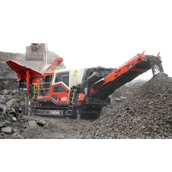 Concasseur à percussion sur chenilles Sandvik QI353 HSI - Nouveau système d'automatisation