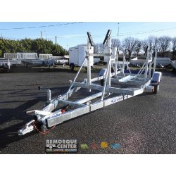 Porte voilier GALAXY - G1000 / GS13V - Sun Way - PTAC : 1350Kg - 1 essieu - Référence GS13V