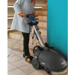 Autolaveuse accompagnée Genie E - Réf. 110327 - Idéale pour restaurants, cabinets médicaux et espaces réduits