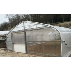 Serres tunnel à structure classique en acier galvanisé avec toiture anti-UV - Plusieurs dimensions disponibles