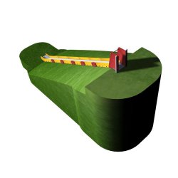 Toboggan talus - TT3500 - capacité d'accueil 4 - longueur 7350 mm