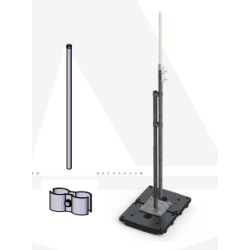 Supports d'antenne OMNI - modulable et transportable jusqu'à 60 m avec fixation multiple