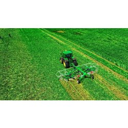 Z2-780 - Giro-andaineurs traînés à 2 rotors Samasz - Largeur de travail 7,20 à 7,60 m