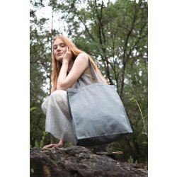 Sac shopping rectangulaire K-loop - Coton recyclé et polyester recyclé - Réf : KI5223