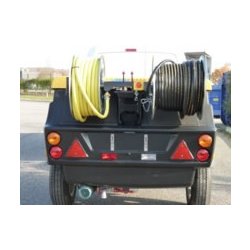 FLEXJET50 - Hydrocureuse sur remorque avec moteur Honda 20 cv et cuve 400 litres