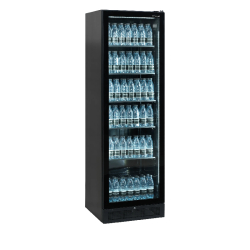 Vitrine réfrigérée noire SCU1425H TEFCOLD