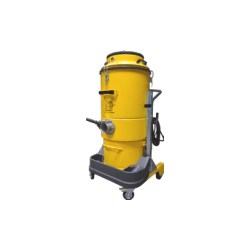 Aspirateur industriel monophasé M450S - 100% acier avec nettoyage de filtre intégré - disponible en location et en vente - Référence : M450S