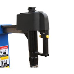 Démonte-pneus automatique à colonne inclinable 28" avec bras d'assistance DP30 - Hauvrex HC8530L - robuste et performant
