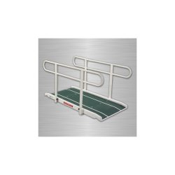 Rampe standard 244 cm avec main courante pliable double - AK 25057 - sécurisée et antidérapante