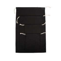 Sac fourre-tout en coton biologique - Kimood - Réf : KI0751 - Taille XL - Couleur Black