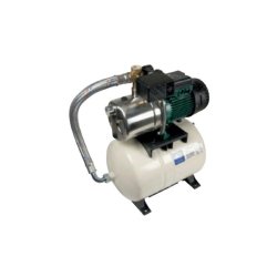 Aquajet 82/20 M - Surpresseur d'eau inox DAB avec réservoir GWS 20L - Débit 3,6 m3/h - Aspiration jusqu'à 8m