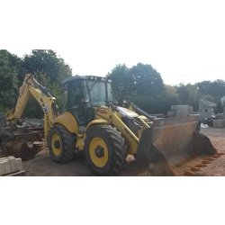 Tractopelle new holland b 115 ban