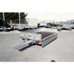 Remorque plateau roues dessous - erde expert - xrs302