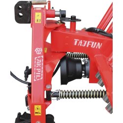 Tajfun 440 - Andaineur agricole Akpil - Largeur de travail 4,40 m - 11 bras - Réglage hydraulique