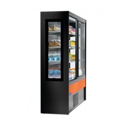 Vitrine murale - Froid ventilé, Portes vitrées - Référence: FINA-B-100-PV