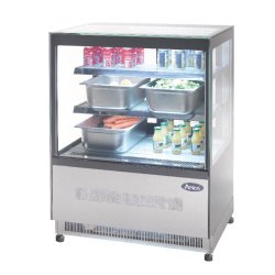 Vitrine réfrigérée murale 1200mm vitre droite 395L ATOSA