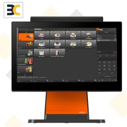POS D2s SUNMI - Caisse tactile 15,6" capacitif avec ETPOS 5.30 certifiée NF525 - Android 7.1 et écran FHD
