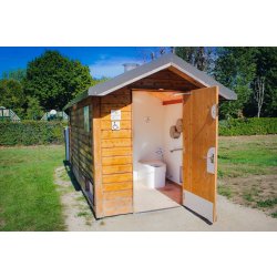 Toilette sanitaire 2 pans
