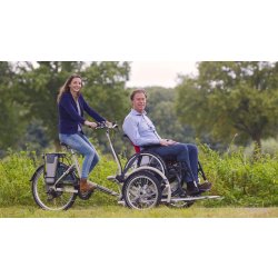Triporteur Électrique pour Fauteuil Roulant - VeloPlus Van Raam - Stabilité et Assistance Électrique