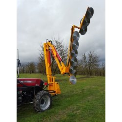 Taille-haie hydraulique ta 500 - kirogn - hauteur de coupe horizontale maxi 5 m, verticale maxi 7.90 m